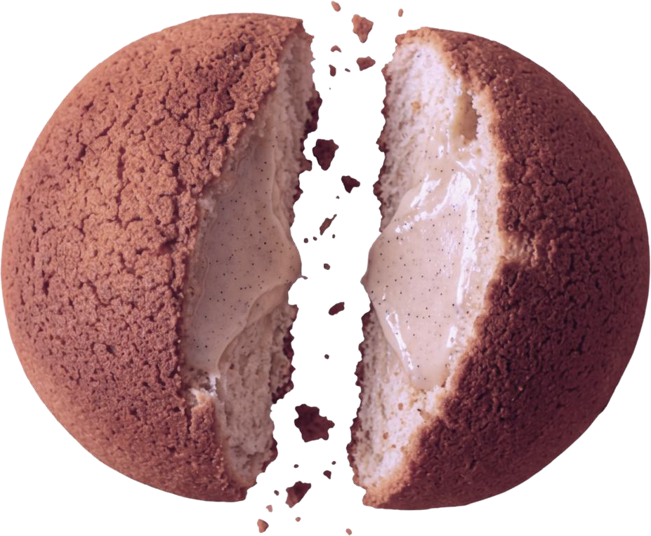 MammaRoti Taro dengan isian custard